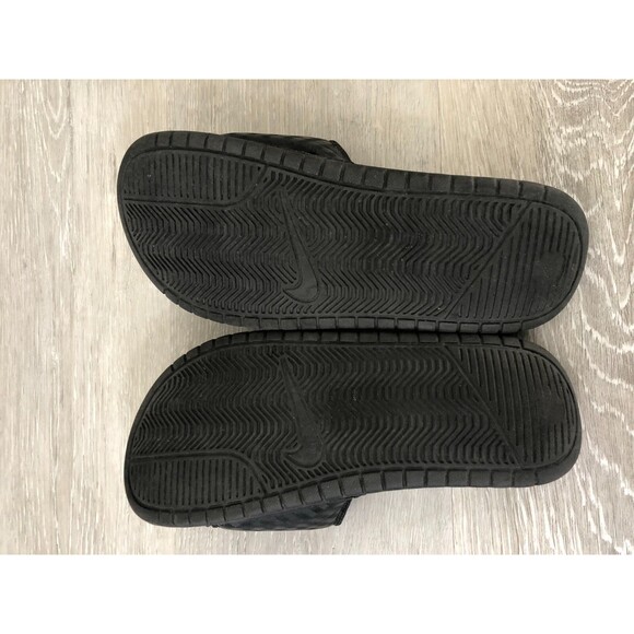 Nike Benassi Women's Sandal US 8 Black Synthetic Open Toe Slide - Picture 5 of 6